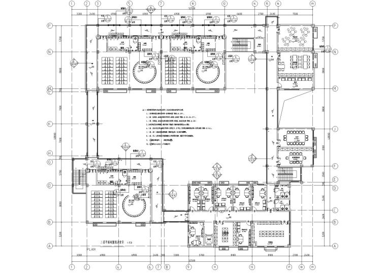 [成都]4192㎡三层幼儿园项目装修设计施工图