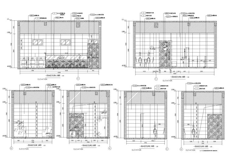 [成都]4192㎡三层幼儿园项目装修设计施工图