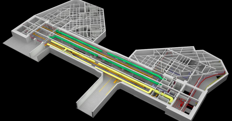 上海9号线地铁站BIM技术应用