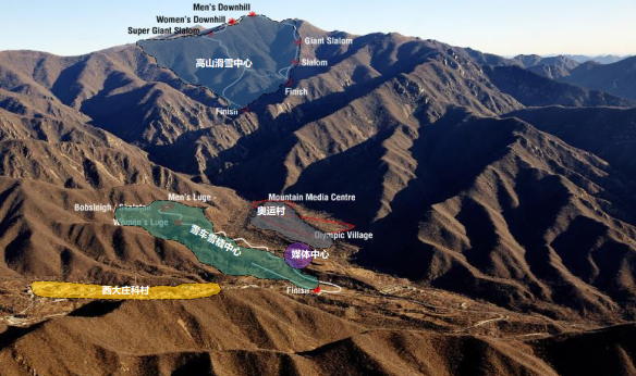 冬奧會中國高山滑雪中心工程山地測控技術(shù)及BIM應(yīng)用