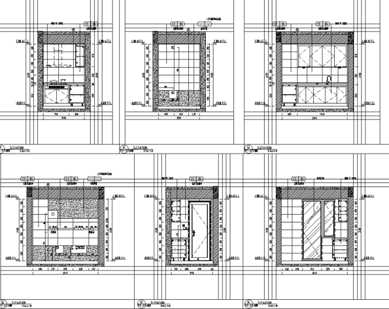 112.5㎡一层-二层住宅精装施工图