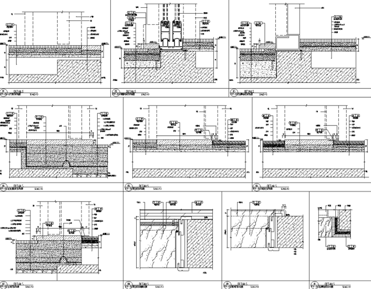 112.5㎡一层-二层住宅精装施工图