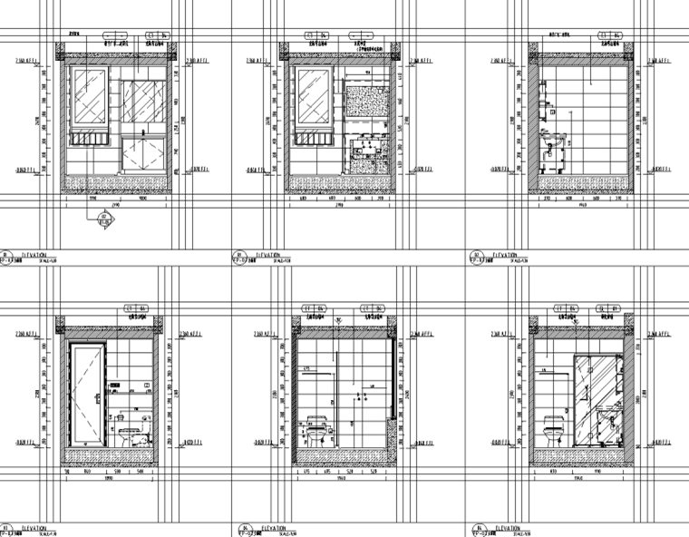 112.5㎡一层-二层住宅精装施工图