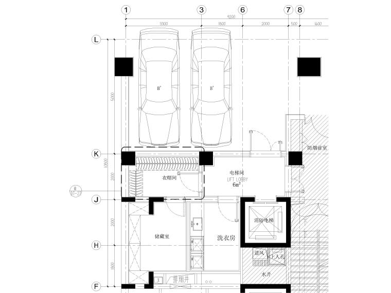 208㎡上叠三居别墅样板房施工图