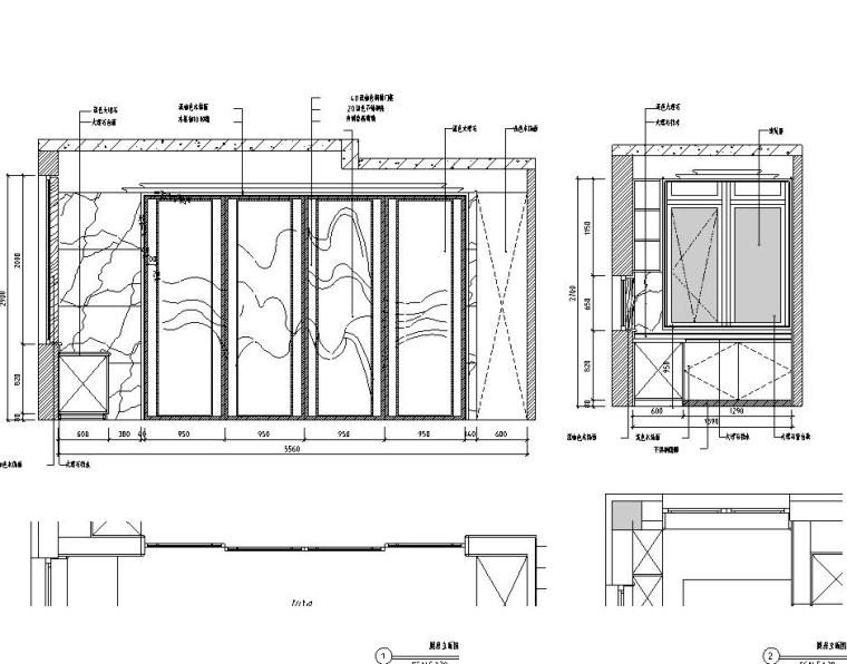 750m²中式合院别墅施工图