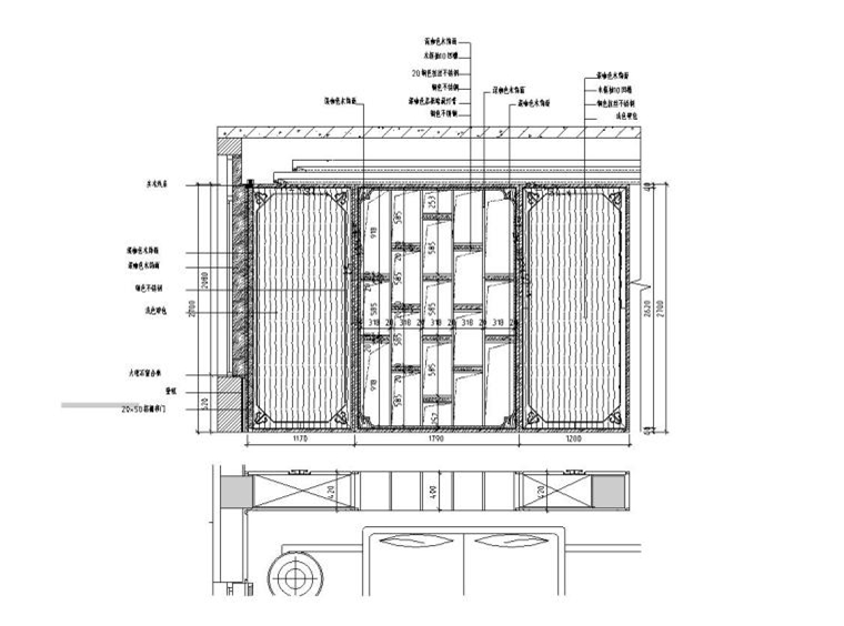 750m²中式合院别墅施工图