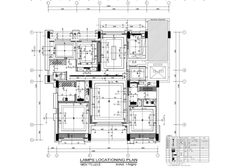 130平样板房施工图