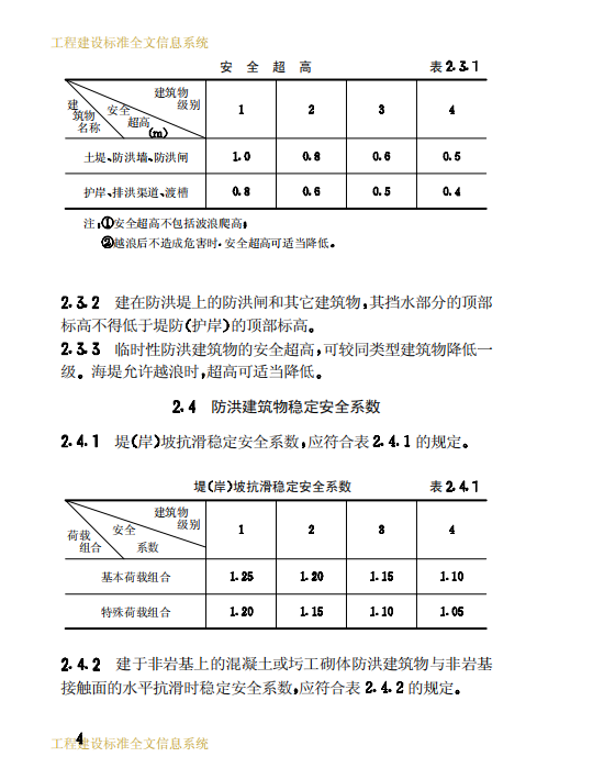 CJJ50-1992城市防洪工程设计规范