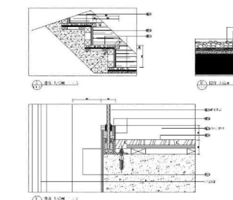 现代豪华住宅空间施工图