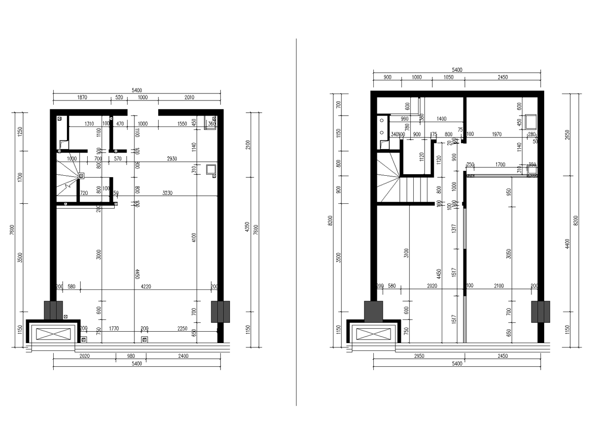 LOFT样板间深化设计CAD全套施工图+方案文本+效果图