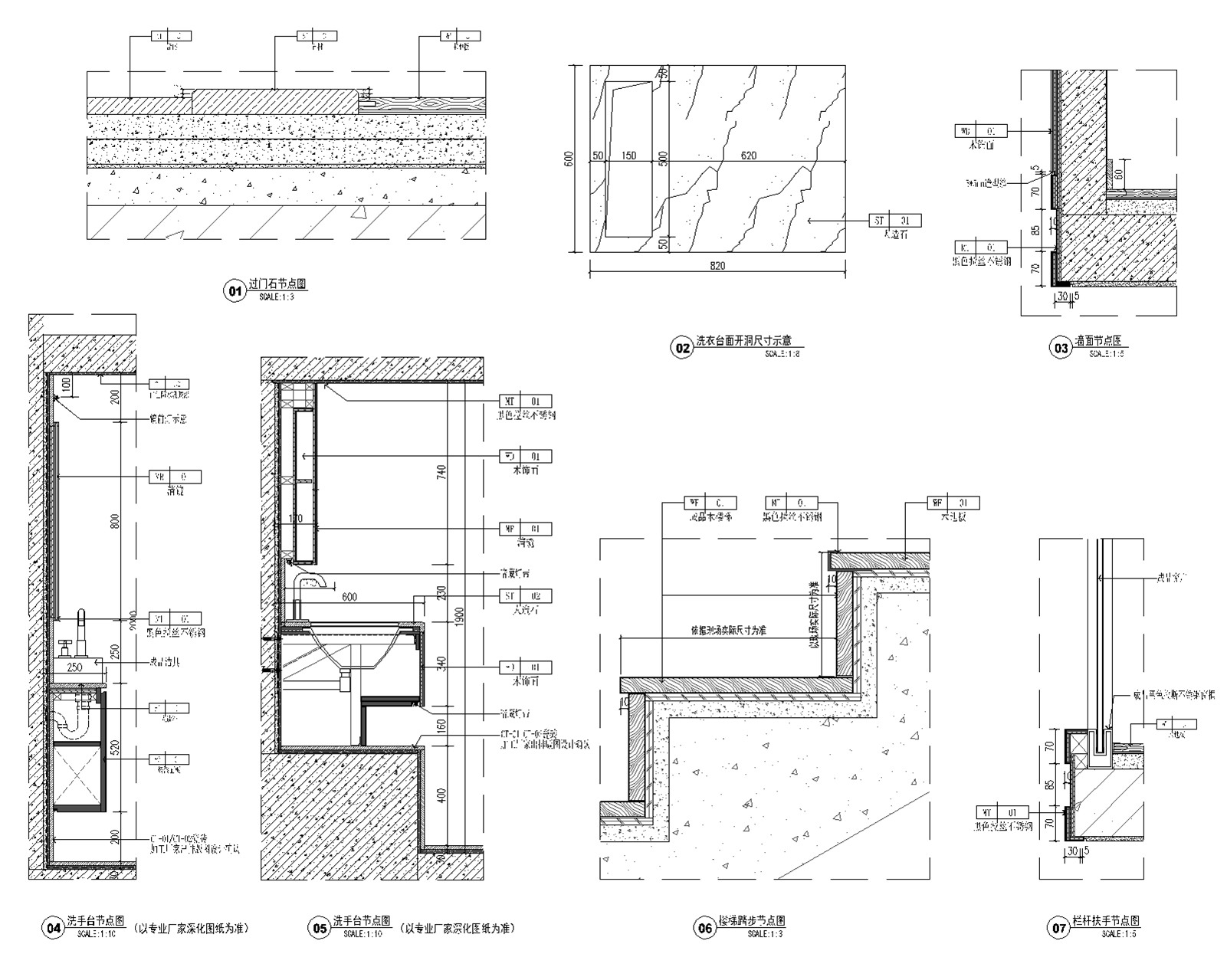 LOFT样板间深化设计CAD全套施工图+方案文本+效果图