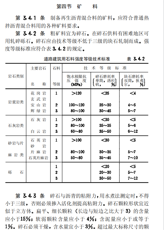 CJJ43-91 热拌再生沥青混合料路面施工及验收规程