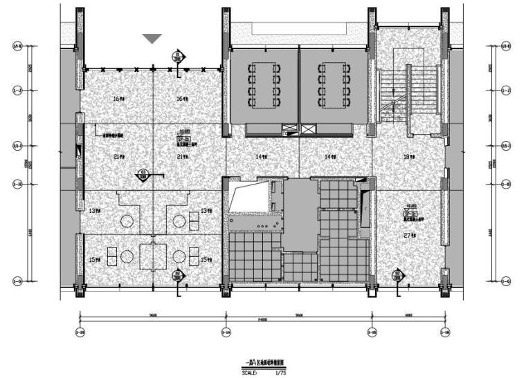 知名地产小径湾大学内装施工图+物料表