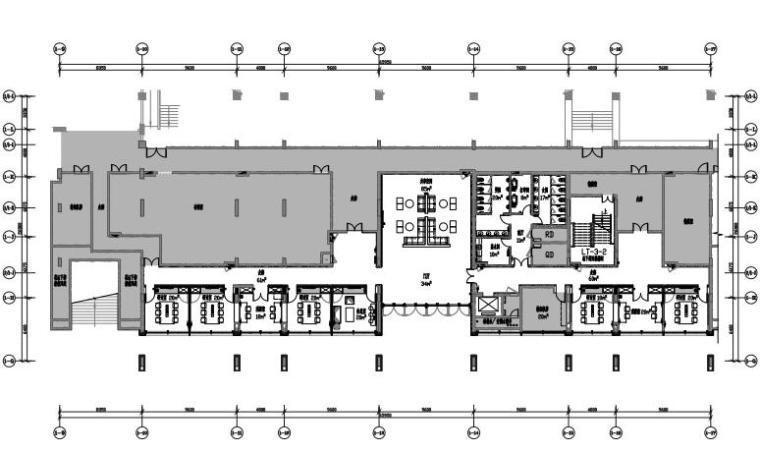 知名地产小径湾大学内装施工图+物料表