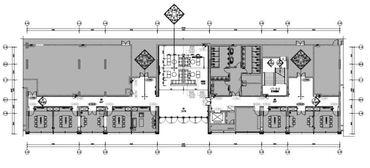 知名地产小径湾大学内装施工图+物料表