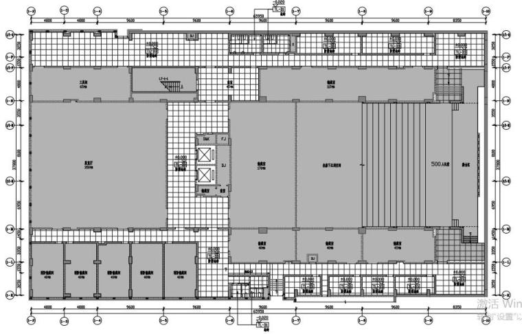 知名地产小径湾大学内装施工图+物料表