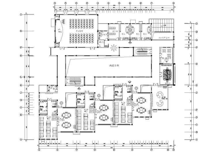 某镇中心幼儿园施工图+施工拍摄