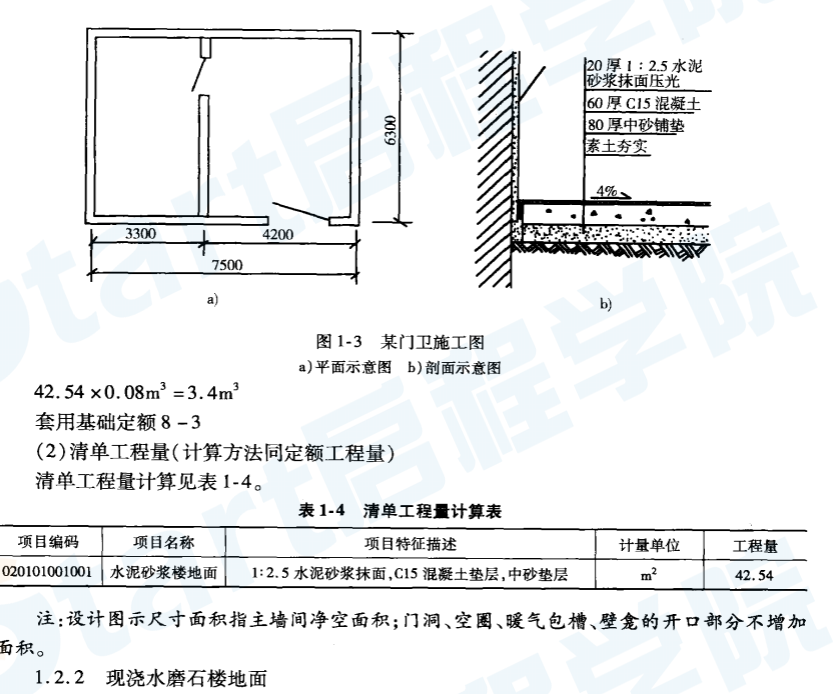 一图一算之装饰装修工程造价