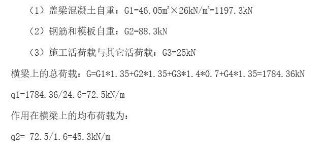 新建橋梁工程蓋梁抱箍法施工方案