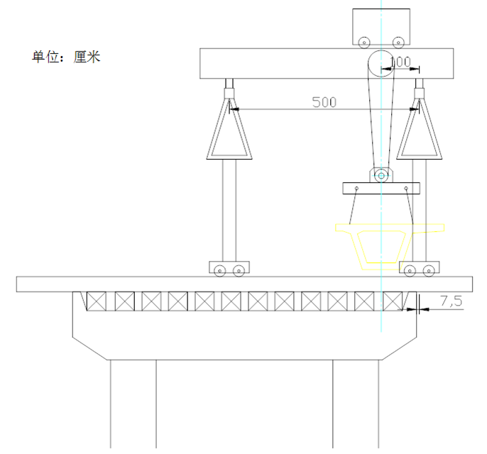 公路改擴(kuò)建小曲線半徑20mT梁架橋機(jī)架梁方案