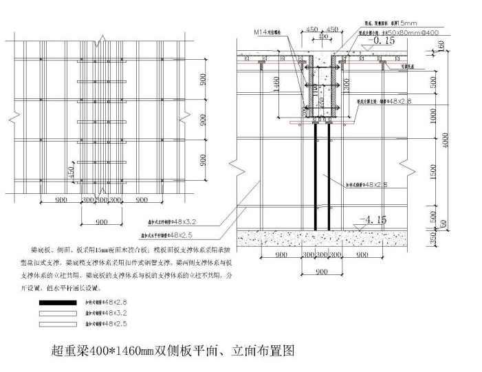 多功能教學(xué)綜合體高大模板施工方案