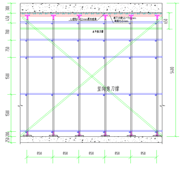 2021大型車庫(kù)高支模專項(xiàng)施工方案