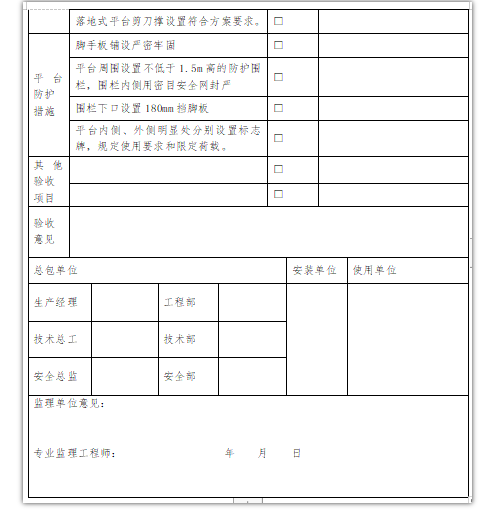 悬挑式卸料平台安全专项施工方案模板