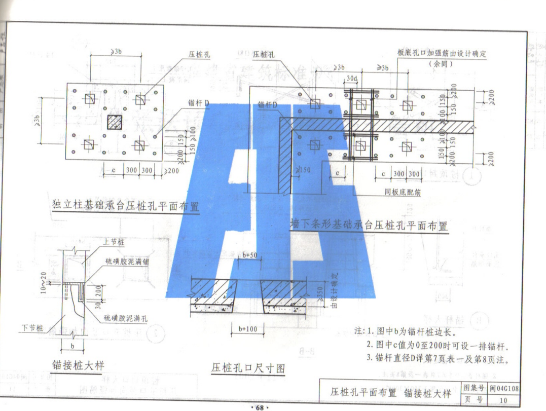 闽2004G108 锚杆静压桩