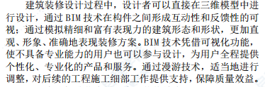 BIM技术在建筑装饰装修工程中的应用与发展