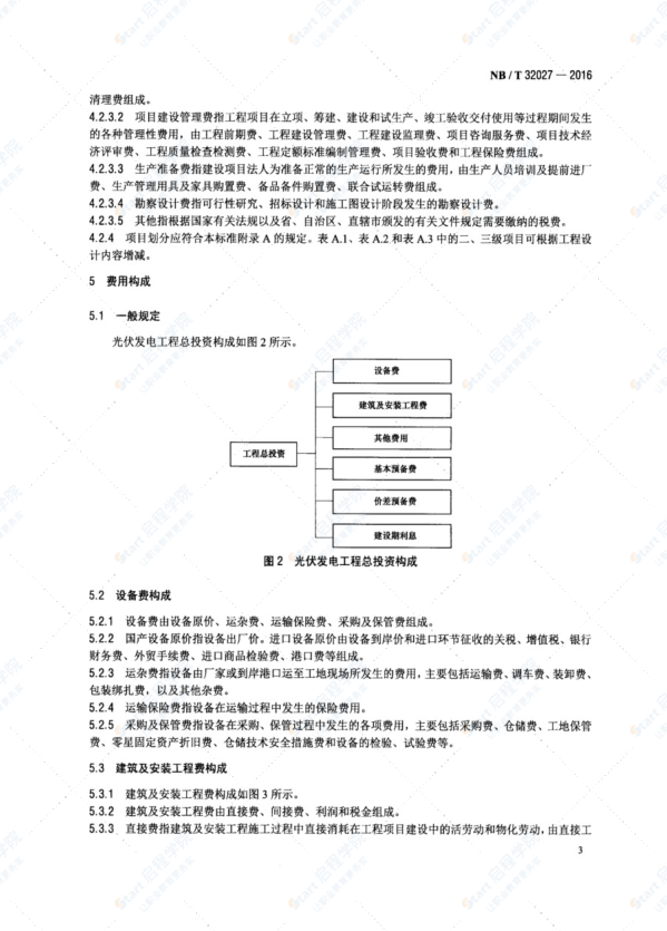 光伏發(fā)電工程設(shè)計(jì)概算 編制規(guī)定及費(fèi)用標(biāo)準(zhǔn)