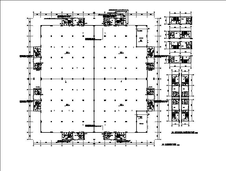 高层丁类生产类厂房建筑施工图