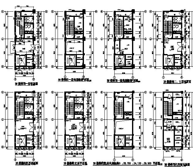 高层丁类生产类厂房建筑施工图