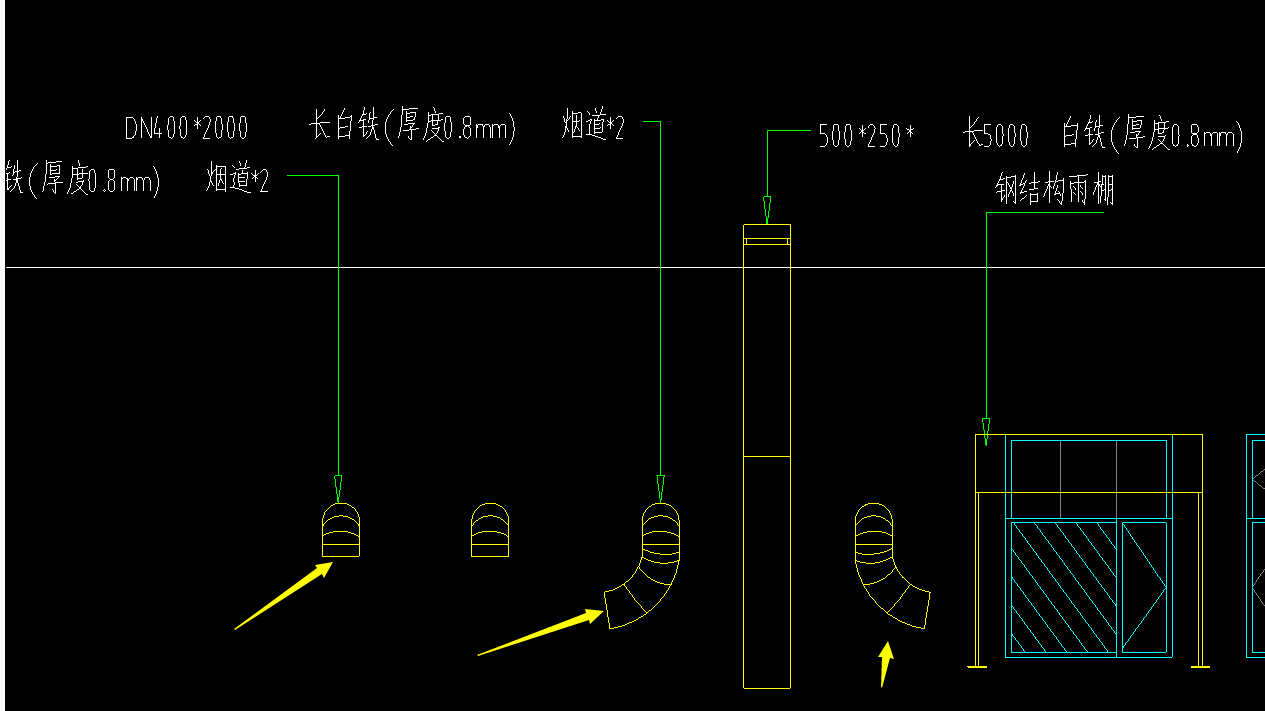 老师，这种烟道管我怎么算呢