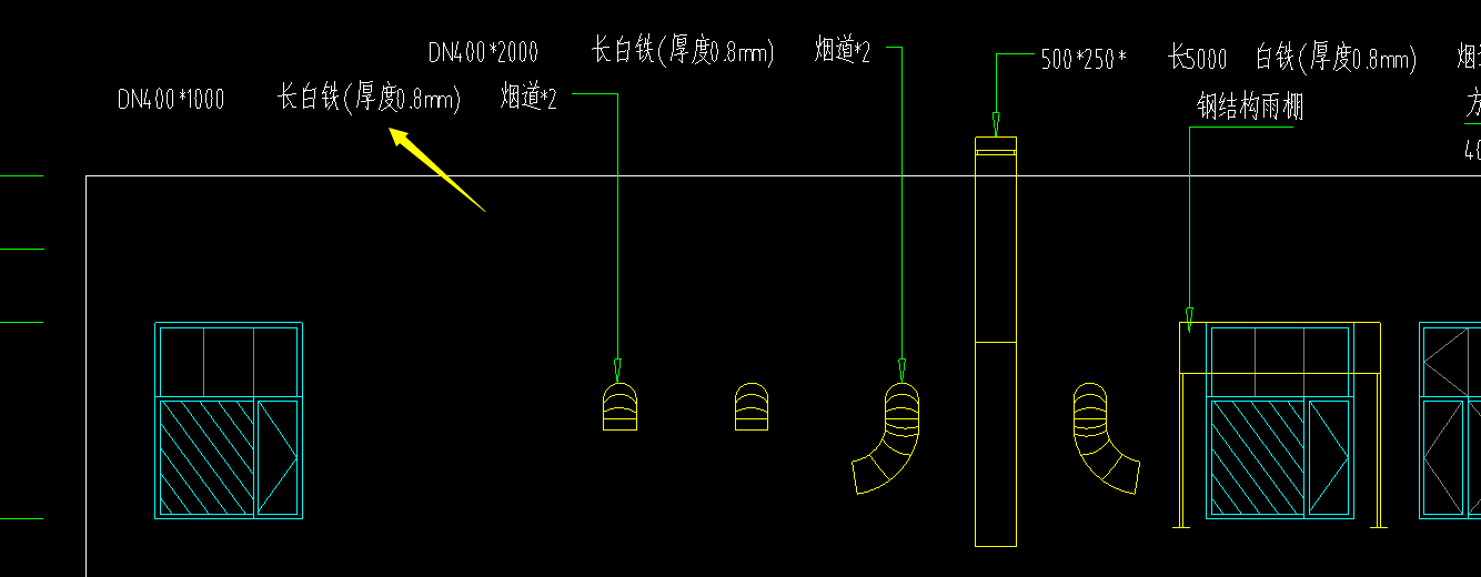 老师，这种烟道管我怎么算呢