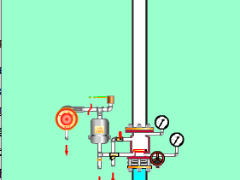 湿式报警阀工作原理动画