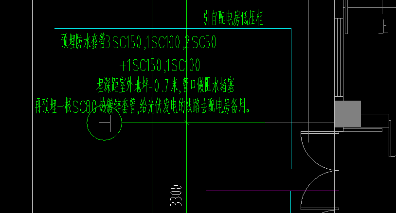 那老师这种是计算套管还是计算电缆保护管比较合理呢