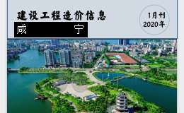 咸宁市城区2020年1月份建设工程价格信息