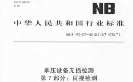 NBT-47013.7-2012-承壓設(shè)備無損檢測-第7部分：目視檢測