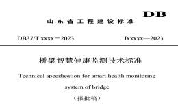 DB37T5245-2022橋梁智慧健康監(jiān)測技術(shù)標(biāo)準(zhǔn)