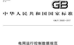 GB/T 35682-2017 電網(wǎng)運(yùn)行控制數(shù)據(jù)規(guī)范