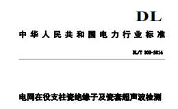 DLT303-2014支柱絕緣子及瓷套超聲波檢測規(guī)程