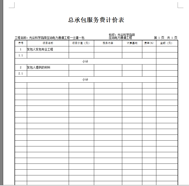 老師,，這是招標工程量清單，就里面的總價措施費,，其他項目費,，暫列金額這些怎么設(shè)置啊