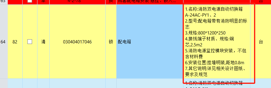 圖中的配電箱套什么定額