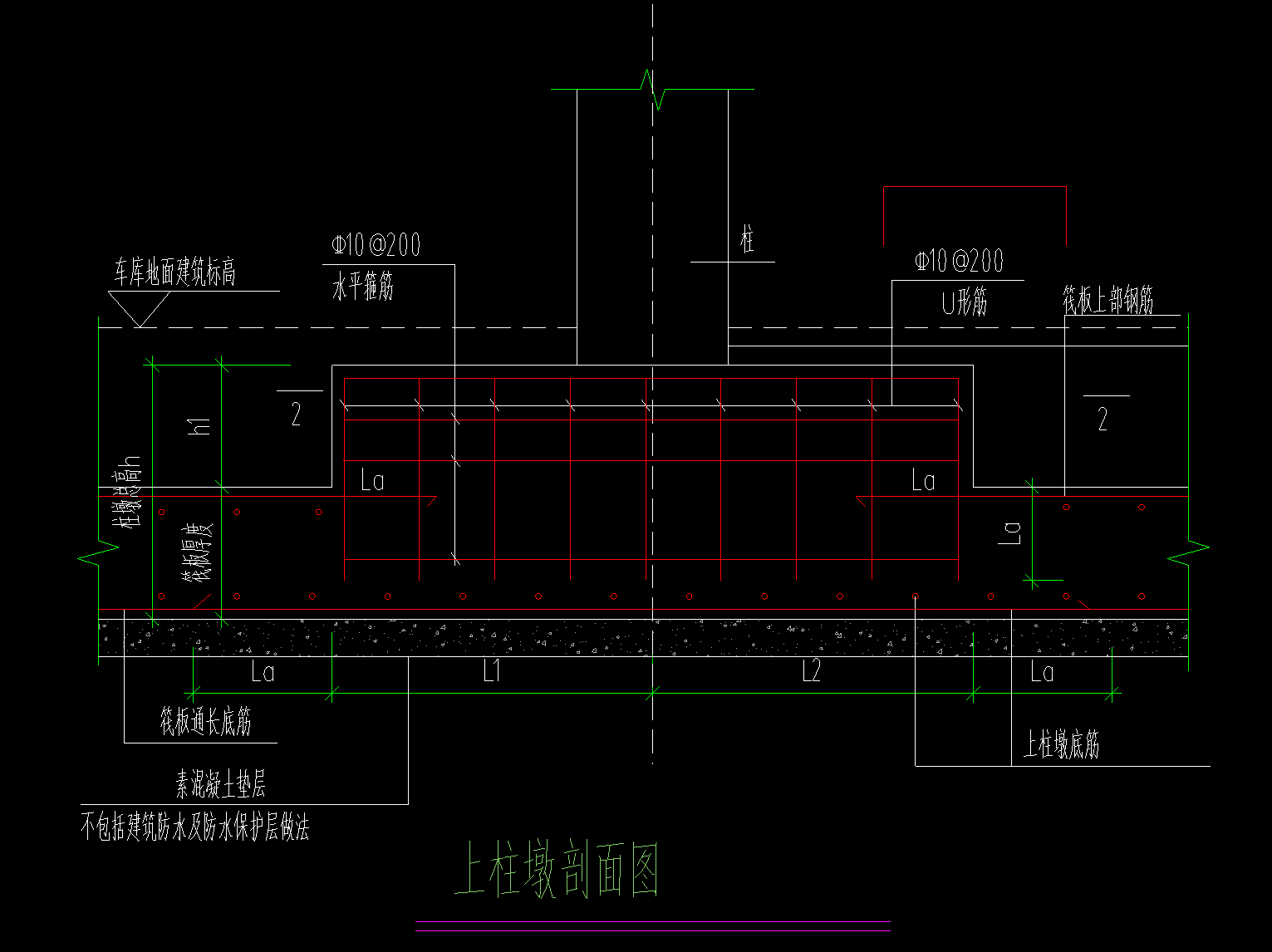 這種柱墩模型里面沒有拉結(jié)筋,，上面柱墩需要向下面柱墩一樣設(shè)置成網(wǎng)格狀的鋼筋嗎