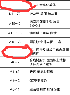 老師我想問(wèn)一下他們直接編寫(xiě)了這種定額像這種又有鏟除又有新刷的乳膠漆之類(lèi)的清單是這么編制的