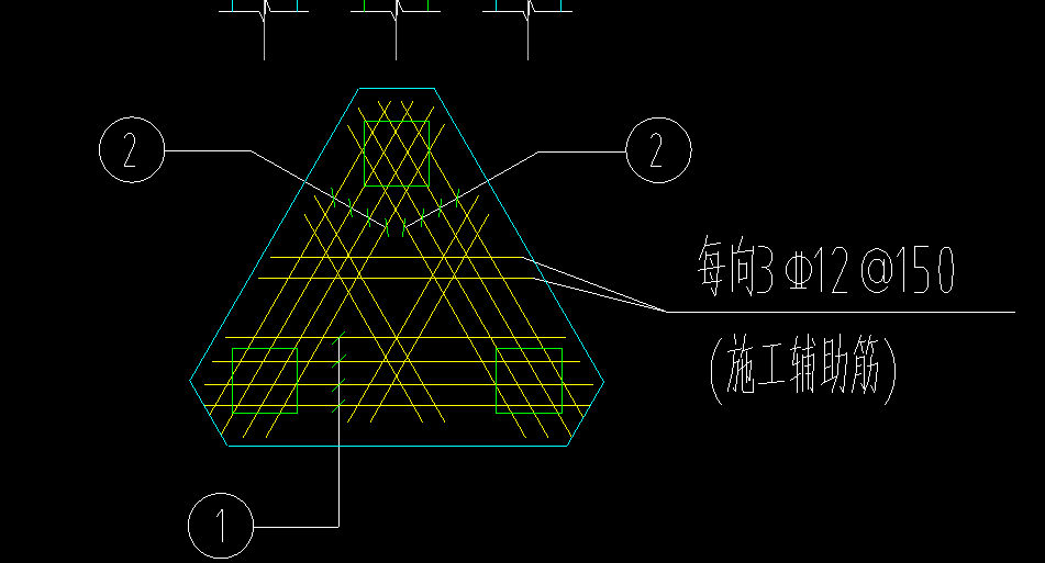 新手繪制樁承臺(tái)遇到一個(gè)問(wèn)題