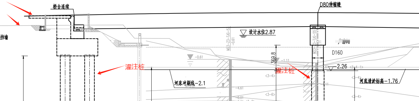 老師,，這個樁的空樁應(yīng)該從哪個位置開始計算,？設(shè)計沒標