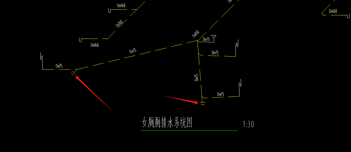 室內(nèi)給排水系統(tǒng)圖