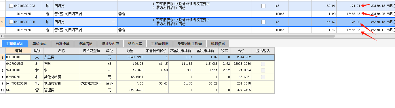 老师，为什么定额一样，只有工程量不一样，为什么清单单价会不一样？怎么调整