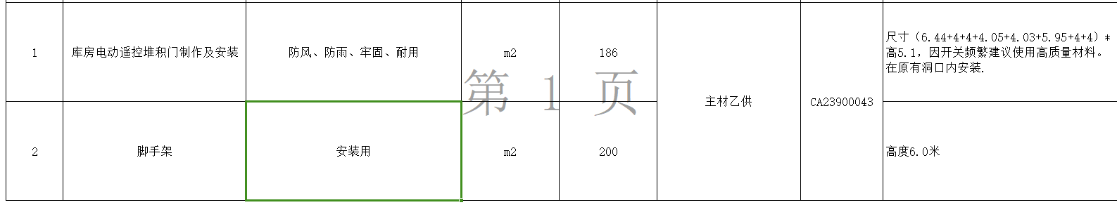 库房电动遥控堆积门用什么门组价合适